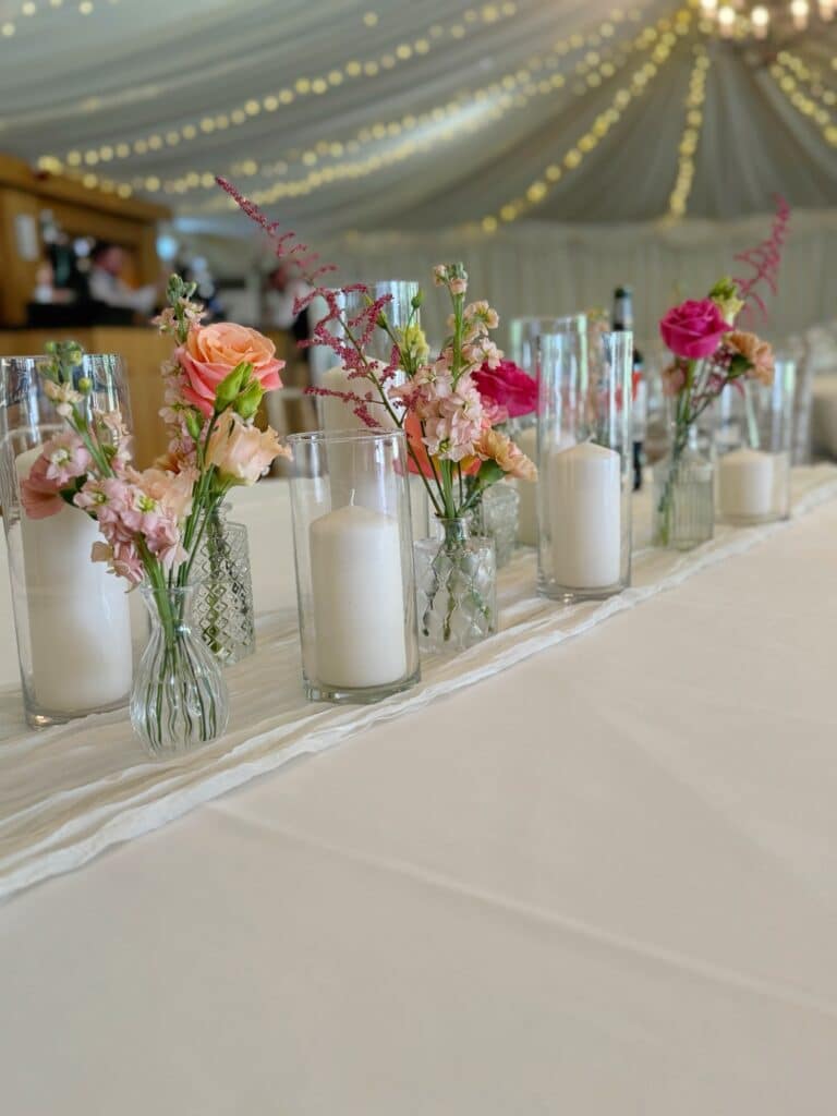Bud vase hire